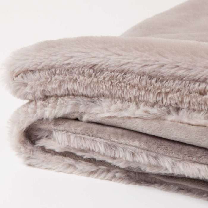 Cozy rabbit plush blanket