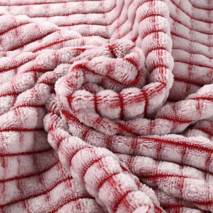 super soft flannel plush blanket