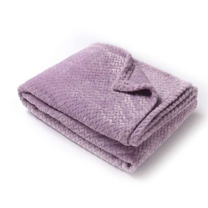 Wheat Pattern Flannel Plush Blanket - Image 2