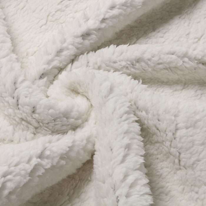 Jacquard Sherpa Plush Blanket - Image 7